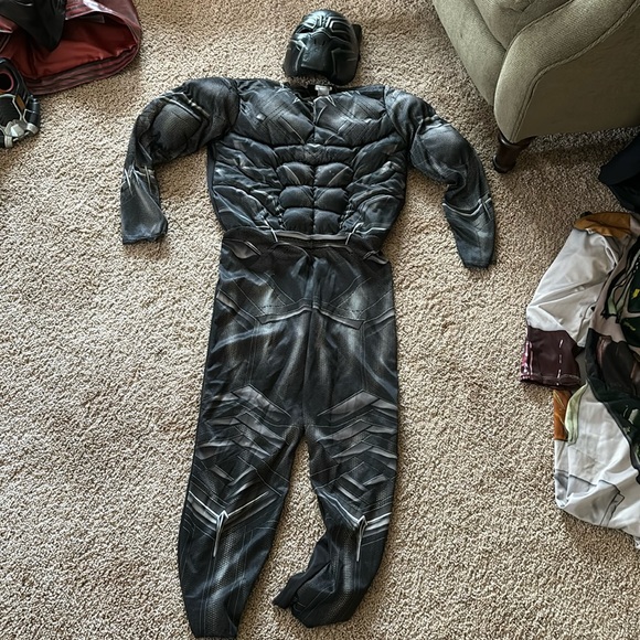 Black panther costume! Size 11/12 with mask and suit. - Picture 1 of 3